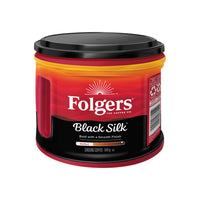 Folgers Black Silk Ground Coffee - 750g -Dark roast, full-bodied coffee with a bold, yet smooth finish.