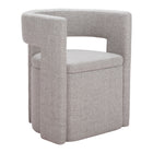 Zuo Papua Dining Chair - Grey-Assembly not required