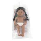 Miniland Anatomically Correct 15" Baby Doll - Native American Girl - Set of 2-Very well defined facial features help children identify the various races