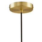 Modway Eclipse Globe Pendant Light - Brass-ETL Listed and Approved