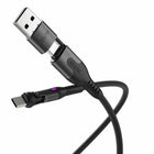 Statik PowerPivot Pro Nylon Braided Charge/Sync Cable USB-C to USB-C - 10 ft - Black-Fray-Proof Design. The reinforced military-grade nylon braided cable provides enhanced durability – so you can love your cable even longer. The longer rubber cable transition helps prevent fraying at the ends of your cable