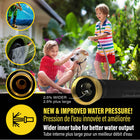 Bionic Steel - Boyau d'arrosage Pro en métal avec buse de pulvérisation, acier inoxydable robuste anti-pliage, 50 pi-Le tube extérieur de 5/8 po supporte une pression d'eau allant jusqu'à 500 PSI et est compatible avec toutes les buses, tous les arroseurs et tous les enrouleurs de taille standard