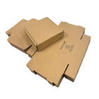 Reliabag - Boîtes d'expédition en papier kraft ondulé auto-adhésives - 7" x 7" x 2" - Paquet de 40-4