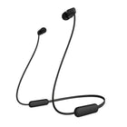 Sony WIC100 Wireless In-Ear Headphones - Black-When your battery runs low, just 10 minutes of charging gets you a full 60 minutes of playback