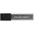 Staples Mechanical Pencil Lead Refills - 0.5mm - HB - 144 Pack-144 leads, 12 leads/tube, 12 tubes/box
