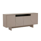 Manhattan Comfort Ella 70.9" Modern Sideboard - Mocha-Recommended for up to a 65" TV