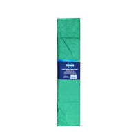 DBLG Import - Papier crêpe - 20 po x 7.5 po - vert vif - Paquet de 12-Le papier crêpe solide peuvent être étirés et façonnés à l'infini.