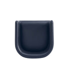 Manhattan Comfort Louvre 21" Mid-Century Modern Leatherette Upholstered Barstool - Black and Titanium Gold - 2 Pack-30 Day Limited Manufacturer's Warranty