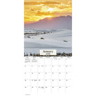 DateWorks 2026 16-Month Mini Wall Calendar - 7" x 7" - Sunsets - English-September 2025 - December 2026