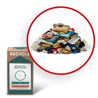 TerraCycle - Tout-en-un  - Zero Waste Box- Petite-Recyclez toute marque d'articles usagés et vides, y compris les tissus, les produits pour animaux de compagnie (non alimentaires), le matériel d'expédition, les accessoires de nettoyage domestique, les sacs à café, les filtres à eau, les fournitures de fête et les articles jetables pour la salle à manger, les ustensiles de cuisine, les capsules de café, les livres et magazines, les fournitures de bureau et les déchets électroniques, les fournitures d'art, le