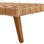 Modway - Thames Patio extérieur en osier Terrasse extérieure Rotin Table basse - Naturel-8