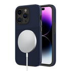 AXS - PROTech Plus etui Bleu Astral compatible avec MagSafe,Protecteur d'ecran/lentille de camera pour Apple iPhone 14Pro-PROTech Plus - Resistant aux chutes jusqu'a 10 pieds