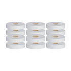 Globe Commercial JRT2000 Jumbo Roll Toilet Tissue - 1 Ply - White - 2000'/Pack - 12 Pack-Fits universal paper dispensers