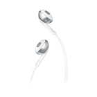 JBL T205 Earbud Headphones, Chrome (JBLT205CRM)-Tangle-Free Flat Cable