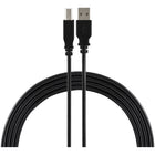 Staples USB-A/B Printer Cable - 15ft-Extended reach – The extra-long 15ft. black cable blends well into any setting and is the ideal length for versatile setups