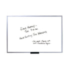 Quartet Economy Magnetic Dry-Erase Board, Aluminum Frame, 96" x 48"-Aluminum frame