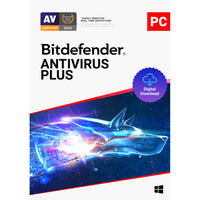 Bitdefender Antivirus Plus - 3 Devices - 1 Year [Digital Download] -The best antivirus protection for Windows