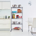Seville Classics 5-Tier Steel Shelving - 60" H x 30" W x 14" D-Dimensions: 14" D x 30" W x 60" H