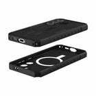 UAG Pathfinder MagSafe Compatible Rugged Case for Galaxy S24 FE - Black-Raised Camera Bezel