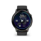 Garmin - Venu 4 – 45 mm, Ardoise avec bracelet en silicone noir-Options d'entraînement: Suivez toutes les façons dont vous bougez avec plus de 80 applications de sport GPS et en intérieur préchargées — y compris la marche, la course, le cyclisme, l'entraînement en force, la mobilité, des séances mixtes pour suivre plusieurs activités et plus encore. Et recevez des entraînements suggérés quotidiennement en fonction de vos données d'entraînement et de récupération