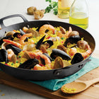 Tramontina - Ember Poêle à paella en acier au carbone de 15 po – Finition huilée naturelle-Garantie à vie