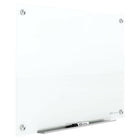 Quartet Brilliance Magnetic Glass Dry-Erase Board - 3' x 2'-Writing stands out on our high-contrast, true white glass