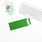 JAM Paper #10 Policy Envelopes, 4 1/8 x 9.5, Brite Hue Green Recycled, 1000 Pack (15884B)-Closure: Gum