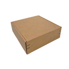 Reliabag - Boîtes d'expédition en papier kraft ondulé auto-adhésives - 8" x 8" x 2" - Paquet de 40-Papier kraft ondulé auto-scellant