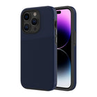 AXS - PROTech Plus etui mince anti-choc avec double couches pour Apple iPhone 14 Pro, Bleu Astral-Resistant aux chutes jusqu'a 10 pieds