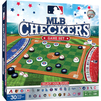 Masterpieces Puzzle Company MLB League Checkers Board Game-Age: 6+
