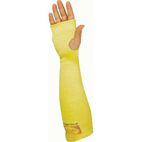 Jomac Canada Kevlar Sleeves, Kevlar, 18", Ansi/Isea 105 Level 3, Yellow - 5 Pack-Colour: Yellow