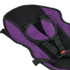 Qaba - Tricycle poussette 6 en 1 pour bébé avec panier et canopée - violet-Auvent pliable pour un rangement et un transport faciles 