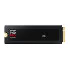 Samsung - 9100 série PRO Disque dur interne avec Heatsink PCIe Gen5. X4 NVMe 2.0 - 1 To - Noir-Expérience élargie , Capacité supermassive avec une compacité exceptionnelle