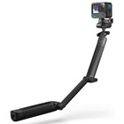 GoPro 3-Way 2.0 Camera Grip-3-in-1 design switches from camera grip to tripod to extension arm