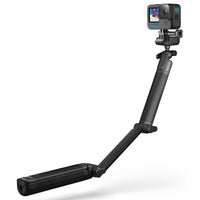 GoPro 3-Way 2.0 Camera Grip-3-in-1 design switches from camera grip to tripod to extension arm