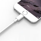 NuPower 5' USB-A to Lightning MFI Cable - White-Perfect for use with power banks, wall charger, car charger, laptop/computer