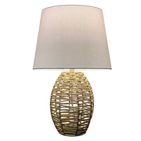 Dainolite Tillie Transitional Desk Lamp - Natural-Easy Assembly and Installation