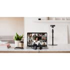 Kensington Desktop Stand-Cable Management Clip: Keeps unsightly cords organized and out of your workspace—allowing for a clean and tidy video conferencing setup