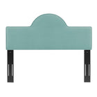 Modway Dawn Performance Velvet King/California King Headboard - Mint-Dense Foam Padding