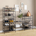 Seville Classics - Supports à chaussures en bois composite et résine, paq./2-Poids : 21,12 lb