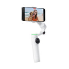 Insta360 Flow 2 Pro - White-AI-Powered Deep Track 4.0: Key upgrades and new features offer unmatched precision and versatility. Active Zoom Tracking follows fast-moving subjects at up to 15x zoom with no lag. Keep subjects centered, whether tracking an individual or a group. And try the Pro Framing Grid to perfect your shot using a golden ratio composition