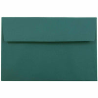 JAM Paper - Enveloppes d'invitation A9 - 5,75 x 8,75 - bleu sarcelle - Paquet de 25-Nos enveloppes sont fabriquées à partir de papier de 28 lb et comportent une fermeture en gomme à rabat droit avec une finition lisse