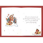 Rosedale Christmas Greeting Cards/Envelopes - 5-1/2" x 8" - Across The Miles - 12 Pack-Printed on premium uncoated paper