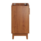 Modway Miles 24" Bathroom Vanity Cabinet - Walnut-Sink Basin Not Included