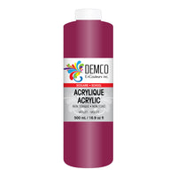 DEMCO EnCouleurs Inc School Acrylic Paint - 500 mL - Violet-School acrylic