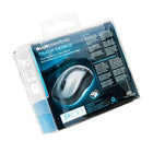 Track Mobile Travel Wireless Mouse, Silver-USB nano dongle stows away inside the mouse for convenient worry-free mobility.