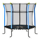 Soozier Kids Trampoline with Enclosure Net - 64" Dia. - Blue-Give your sweetie hours of bouncing fun with this mini trampoline 