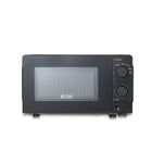 Commercial Chef 0.6 cu. ft. 600W Countertop Microwave - Black-Mechanical Control: Heat up food from 30 seconds to 30 minutes with an easy-to-operate mechanical control timer on this countertop microwave with an accurate timer signal when complete.