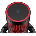 HyperX QuadCast 2 - USB Microphone - Black-Stunning HyperX Red Lighting