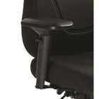 Staples - Fauteuil à basculements multiples à dossier moyen Newdale, Fusion en houille, noir-Le réglage pneumatique de la hauteur du siège permet de soulever ou d’abaisser le siège pour permettre à vos pieds de reposer à plat au sol, évitant la pression sous vos cuisses et favorisant la circulation sanguine